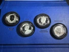 2014 50TH ANNIVERSARY SILVER KENNEDY HALF DOLLAR 4 COIN SET! RARE! WOW!