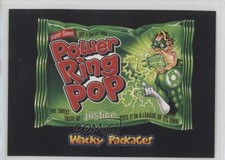 2018 Wacky Packages Go to the Movies Action Film Stickers Power Ring Pop #19 2u6