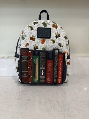 Loungefly The Secrets Of Dumbledor Magical Books Print Mini Bag 