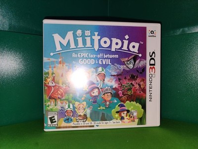 CIB w/ Insert - Miitopia (Nintendo 3DS, 2017)