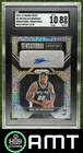 Malaki Branham RC SGC 8 2022-23 Panini Prizm 14/25 Auto Prizms Mojo Spurs 7874