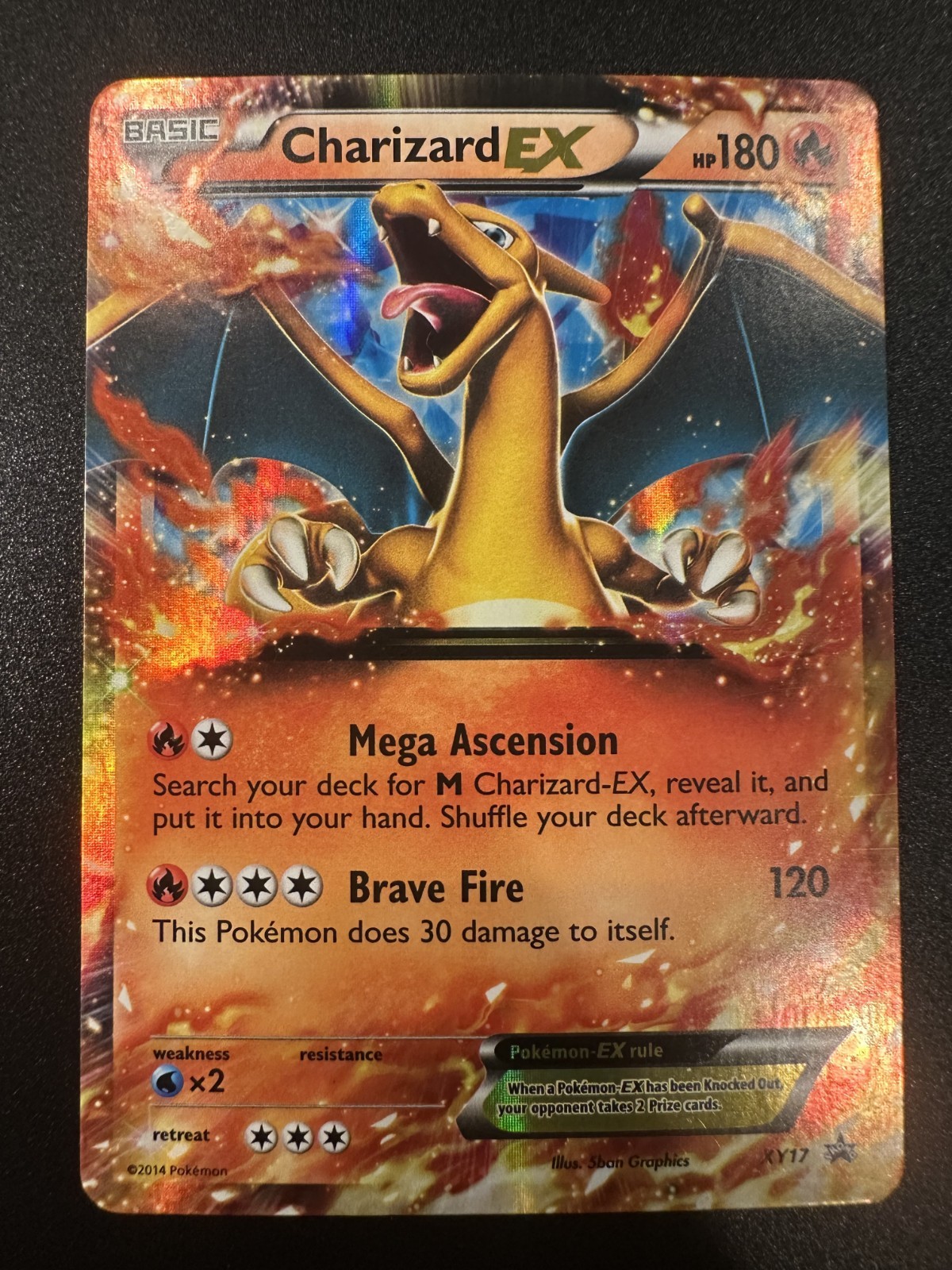 Charizard EX Promo XY Promos Holo XY17