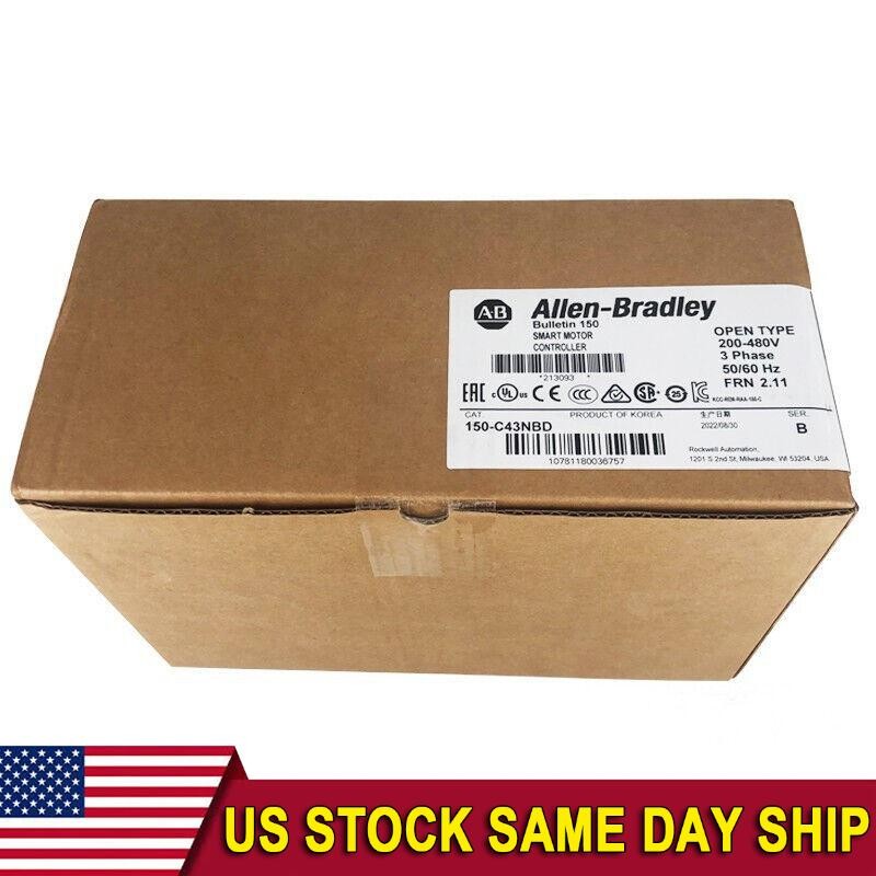 Factory Sealed Allen-Bradley 150-C43NBD SMC-3 Smart Motor Controller US Free Tax