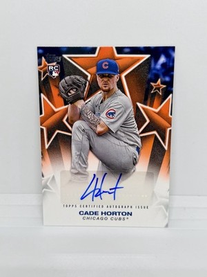 CADE HORTON Rookie 2025 Topps Update Series Baseball Stars Orange