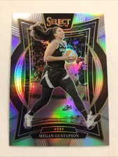 2025 Panini WNBA Select Megan Gustafson Silver Prizm