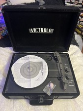 Victrola Record Player Velvet Black Pre Owned