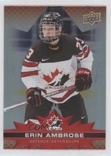 2021-22 Upper Deck Tim Hortons Team Canada Erin Ambrose #78 0i7t