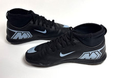 Nike Mercurial Superfly 10 Club Turf Talla 2,5 Y 34 EUR - Negro/Azul Claro