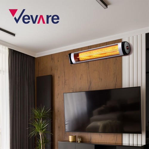 Vevare Electric Infrared Radiant Heater 1500W 2500W 3500W Remote Heater 2PCS - Picture 6 of 36