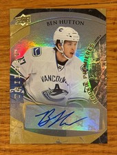 Ben Hutton 2015-16 Upper Deck Trilogy - Rookie Premiers  Autograph  #213 248/399