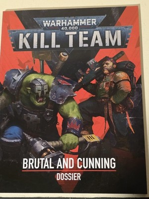 Kill Team Brutal And Cunning Dossier Rules Book Ork Tankbustas Ratling Snipers