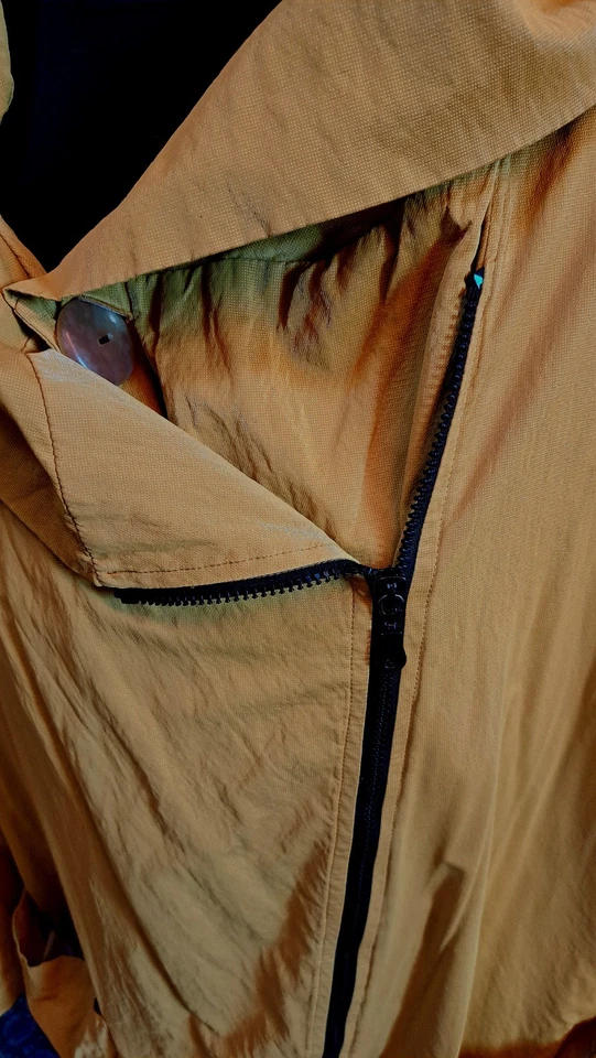 Hopsack Jacke Longjacke Parka Einheitsgröße senffarben - Bild 4 von 4