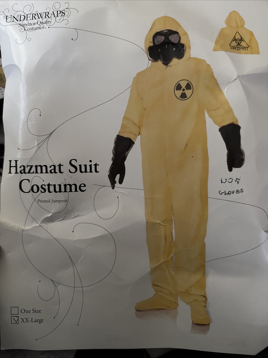 YIBER Hazmat Suit Einweg-Overall | Strapazierfähiger Ganzkörper-Maleranzug in 7 Größen mit mehreren Spezifikationen für Damen und Herren ohne Kapuze – atmungsaktiv und wasserabweisend YIBER Hazmat Suit Einweg-Overall | Strapazierfähiger Ganzkörper-Maleranzug in 7 Größen mit mehreren Spezifikationen für Damen und Herren ohne Kapuze – atmungsaktiv und wasserabweisend