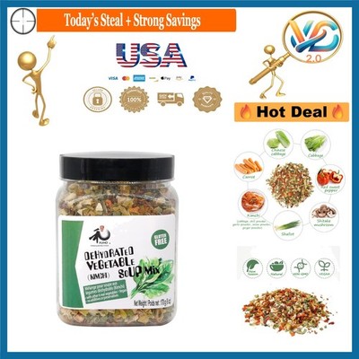 All Natural Gluten Free Kimchi Vegetable Flakes for Ramen & Soup 6oz