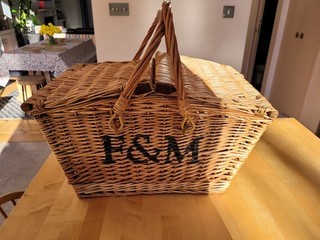 Fortnum & Mason Wicker Hamper Basket