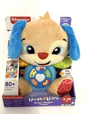 Fisher-Price Laugh Learn Smart Stages Puppy Musical Plush Toy 6 to 36 months