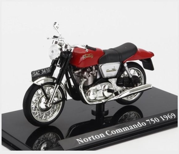 No300 バイク1/12 Norton Commando 750 MINICHAMPS 1/12 NORTON COMMANDO 750 FASTBACK 1968 GREEN