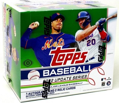 2022 TOPPS UPDATE SERIES BASEBALL JUMBO BOX BLOWOUT CARDS