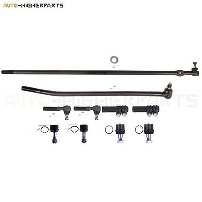 For 1992-1997 Ford F-350 4WD 10 Pcs Adjusting Sleeve Ball Joint Tie Rod Ends