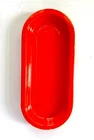 Vintage Fiestaware Celery Utility Tray - 10.5" x 4.5" - Red Orange