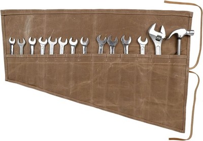 14 Pockets Tool Roll Organizer,Wrench Roll Up Pouch,Wrench Organizer & Tool P...