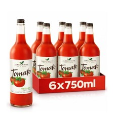 James White Organic Tomato Juice 6x750ml Not From Concentrate