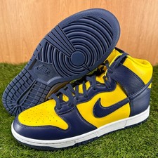 Nike Dunk High Michigan 2025 Lifestyle Sneakers HF3143-700 Men's Size 10