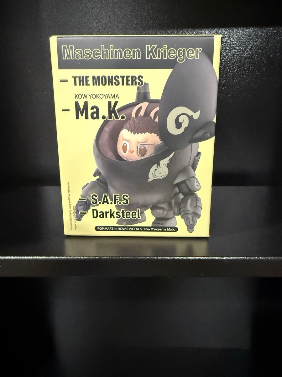 【限定】入手難★KABUSEMONO ソウラボ　ゼブラ柄 CORROSION S.A.F.S x LABUBU The Monster KOW YOKOYAMA Vinyl Figure