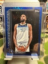 2025-26 Topps - Rudy Gobert #111 Blue Holofoil /150