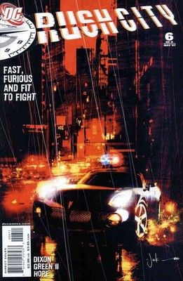 Rush City #6 FN; DC | Chuck Dixon Jock Last Issue - w/Bag+Board