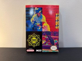 Bo Jackson Baseball NES Nintendo Game - Tested Working Authentic - Free Shipping
