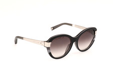 LOUIS VUITTON LV WOMEN'S GLIDE SUNGLASSES Z1692E BLACK/SILVER Pre-Owned Authenti