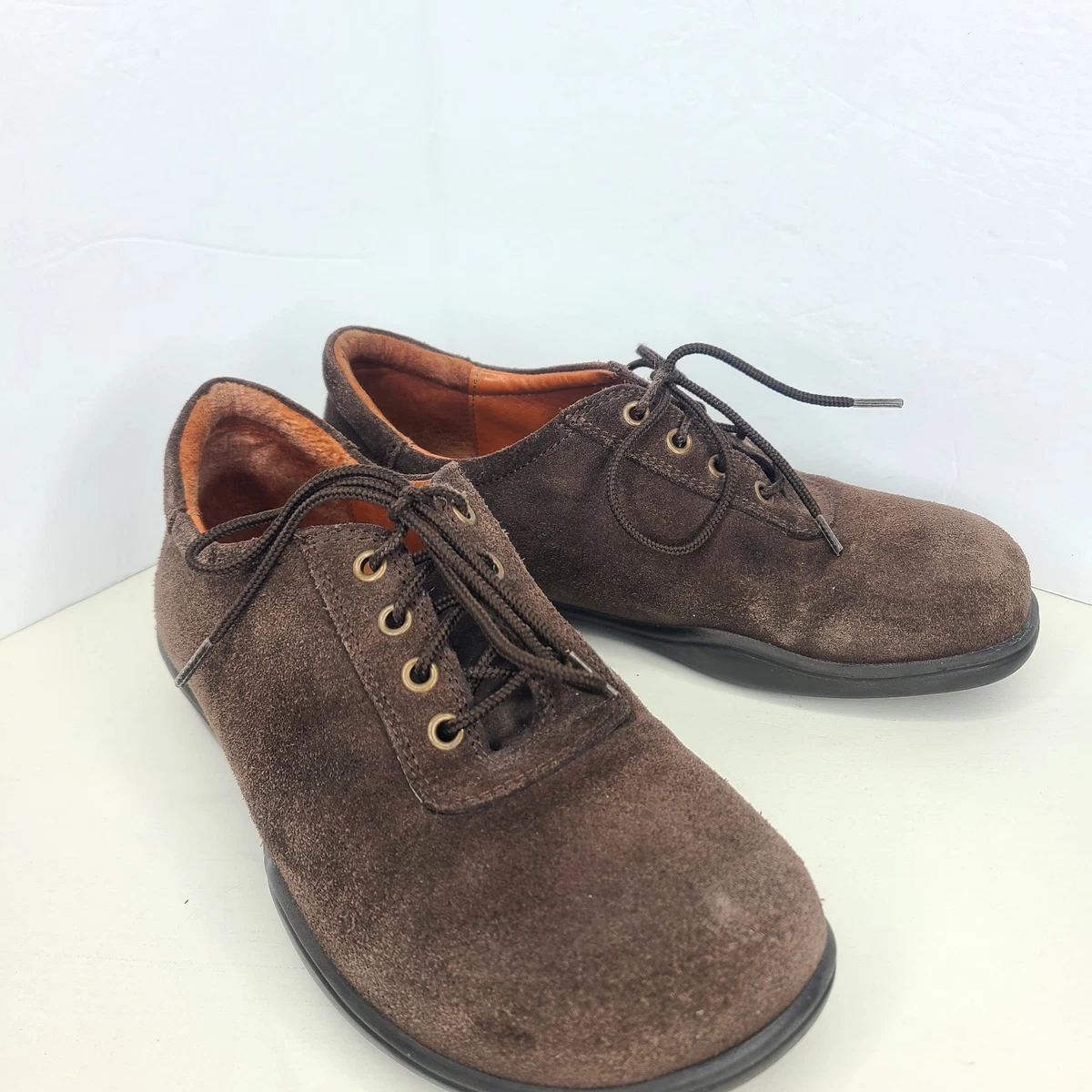 Footprint by Birkenstock Brown Leather Oxfords, size 37/W6-6.5 / M 4-4.5  NWOT birkenstock derby products for sale | eBay main image 4