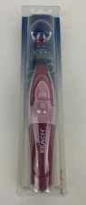 Vintage Reach Access POWER FLOSSER w 8 Flossing Heads NEW Pink