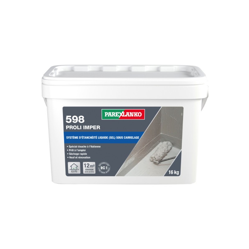 Système d'étanchéité liquide PAREXLANKO 598 Proli Imper 16kg