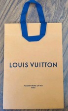 Authentic Louis Vuitton Shopping Gift Bag 10"x 14" With Original Ribbon