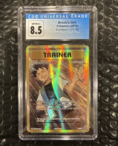 Brock's Grit graded CGC 8.5 for sale on eBay