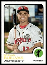 2022 Topps Heritage Minor League Brayan Buelvas Lansing Lugnuts #8
