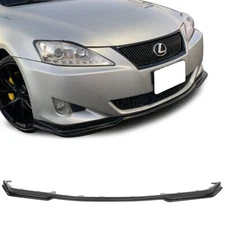 [SASA] Fit for 06-08 Lexus IS250 IS350 4dr Base PM PU Front Bumper Lip Splitter