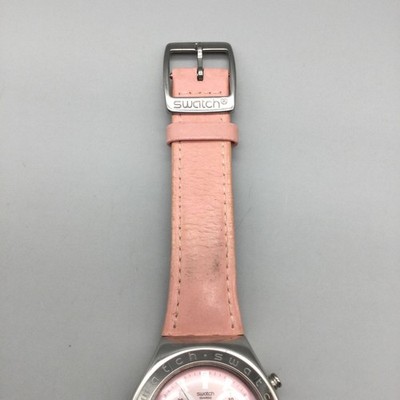 Vtg Swatch Ciclamino Rosa Irony Womens Watch 35mm Pink  display picture 1