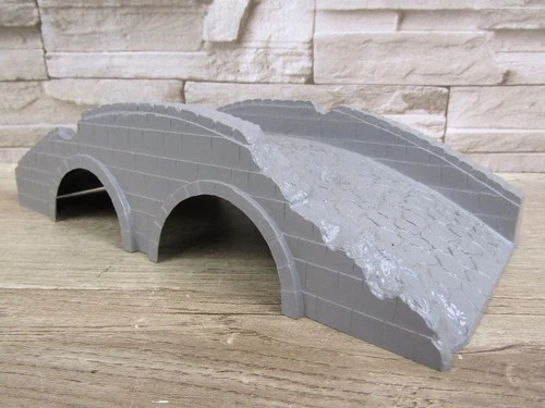 Vtg 1950's Marx Battle of Blue & Gray Playset Burnside's Civil War Bridge