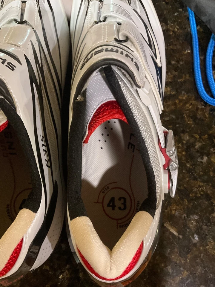 Zapato de ciclismo Shimano Pro Racing ajuste personalizado para hombre 43 Foto 4 de 4