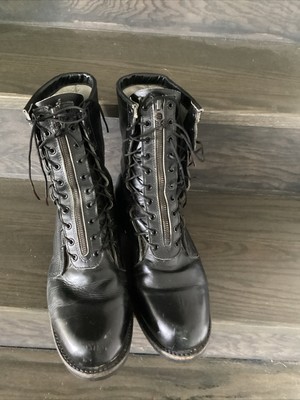 Vintage Addison Shoe Company U.S. Military Flight Boots Aircrew Size 11D Addison shoe company/lace up - Gem main image 4