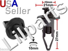 Bumper Screw Rivet Clip Retainer Fastener Acura Honda 91502-SM4-000 Accord