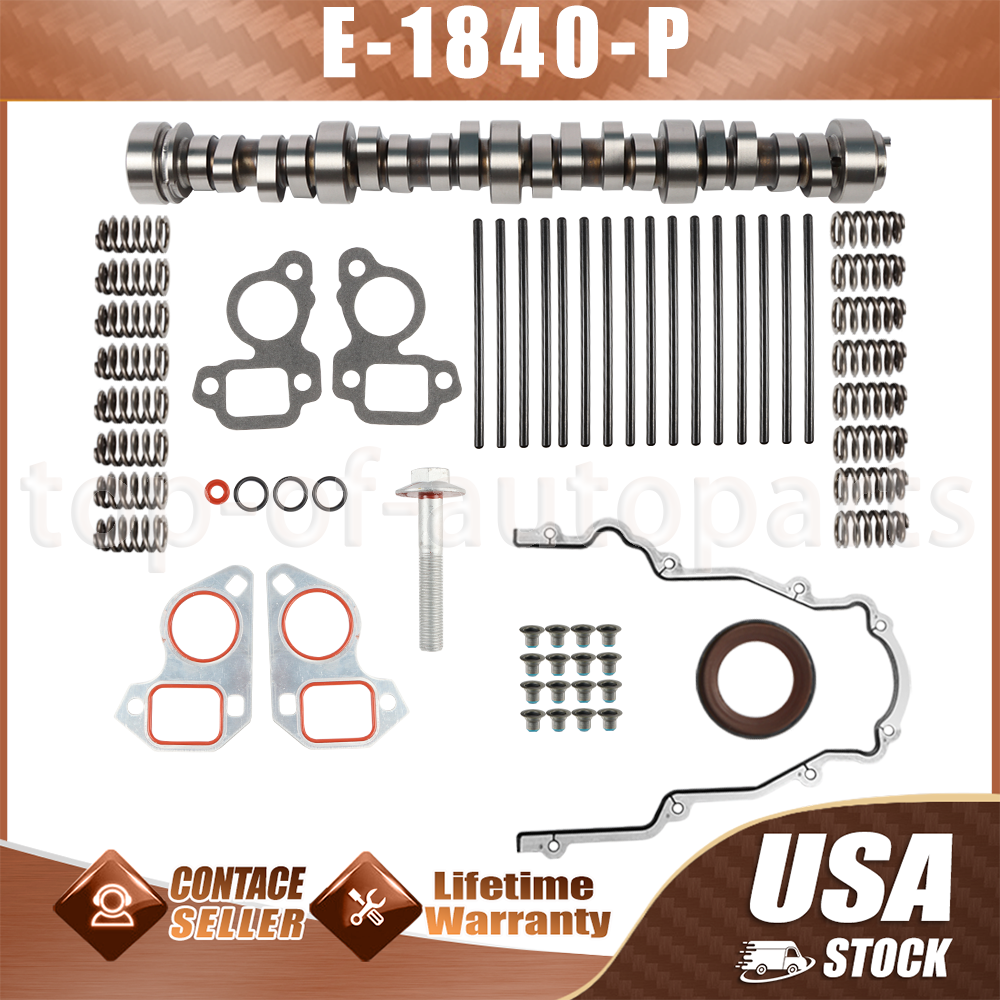 E1840P Stage 2 CAM Kit PAC 1218 Camshaft Spring For LS Sloppy GM LS 4.8 5.3 6.0