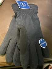 Winter Essentials unisex Med/Lg black insulated Gloves