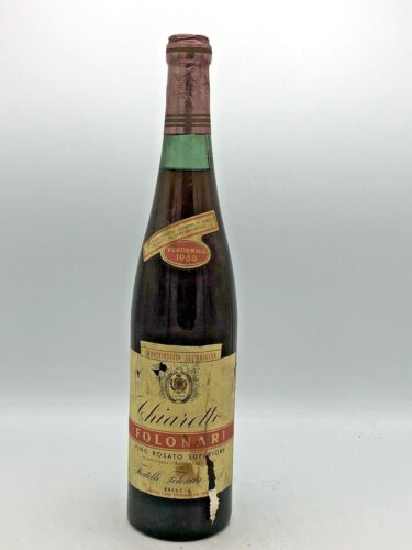 Claret Del Garda 1960 F.Lli Folonari Vino Rosado 72cl 13,5%
