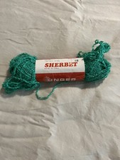 Sherbet Made In Italy Green Yarn 350 Dye Lot 10