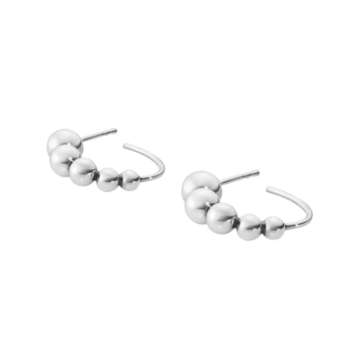 Georg Jensen. Sterling Silver Earrings #551O - Moonlight