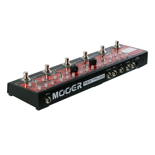 MOOER Red Truck Multi Effects Guitar Pedal for sale online